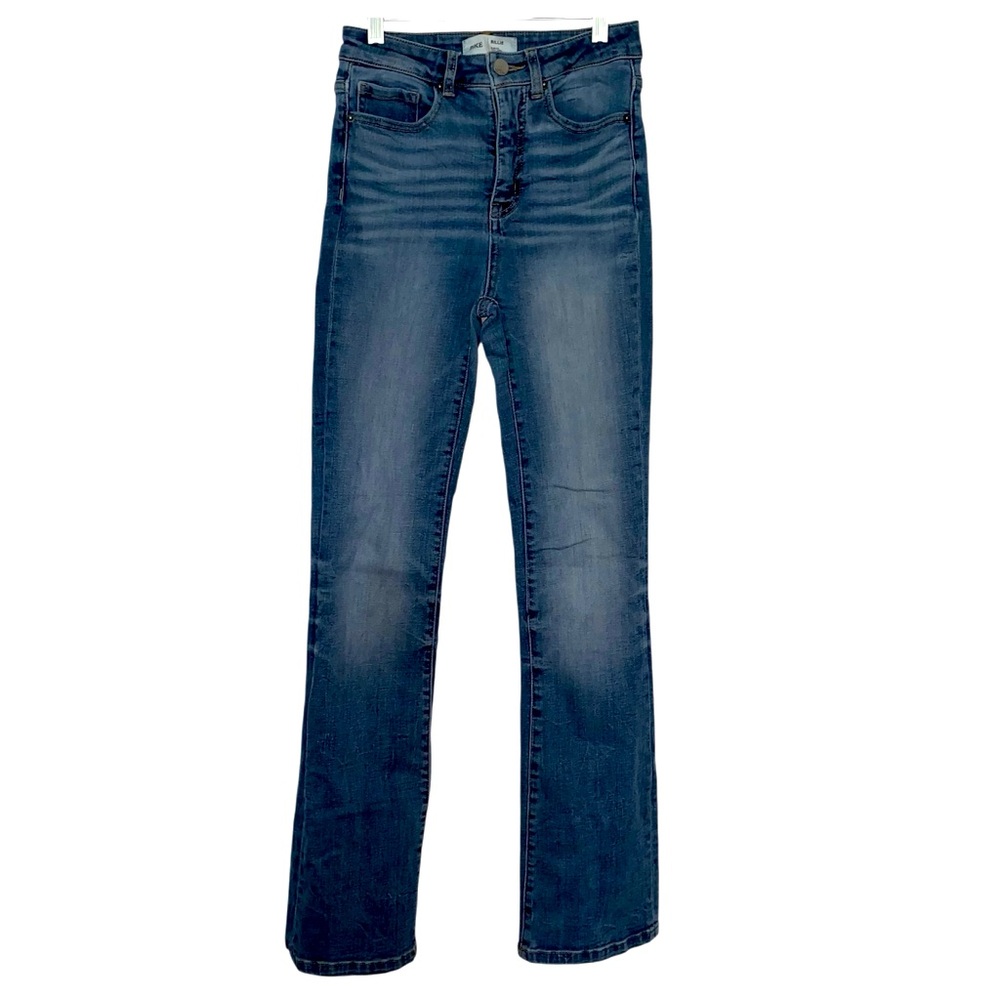 BKE Womens Boot Cut Jeans in Dark Blue Wash